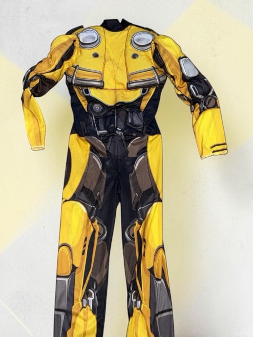 Disguise Transformers Bumblebee Costume Size 7/8 Jumpsuit